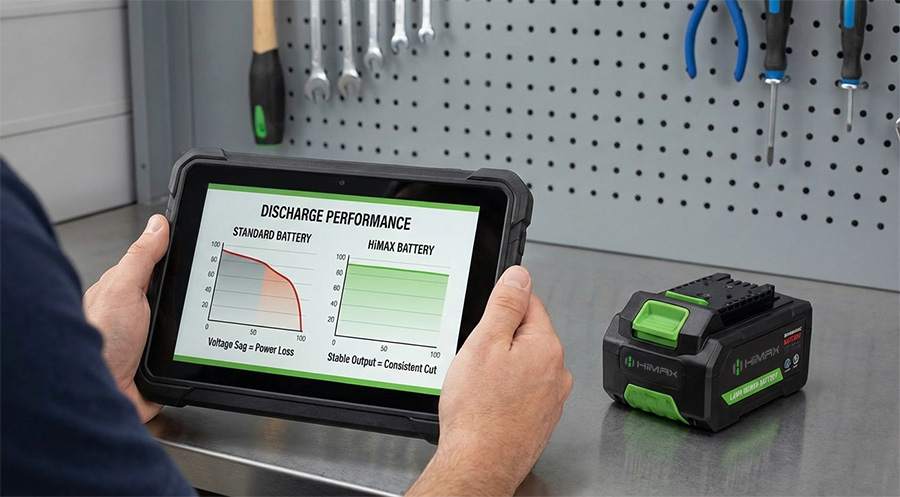 himax battery stable output comparison