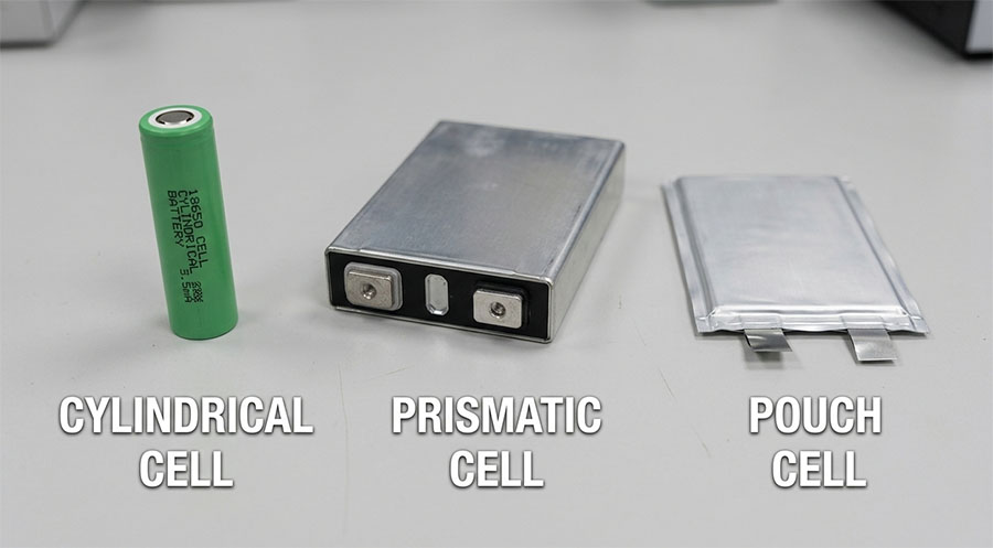 types of battery cells
