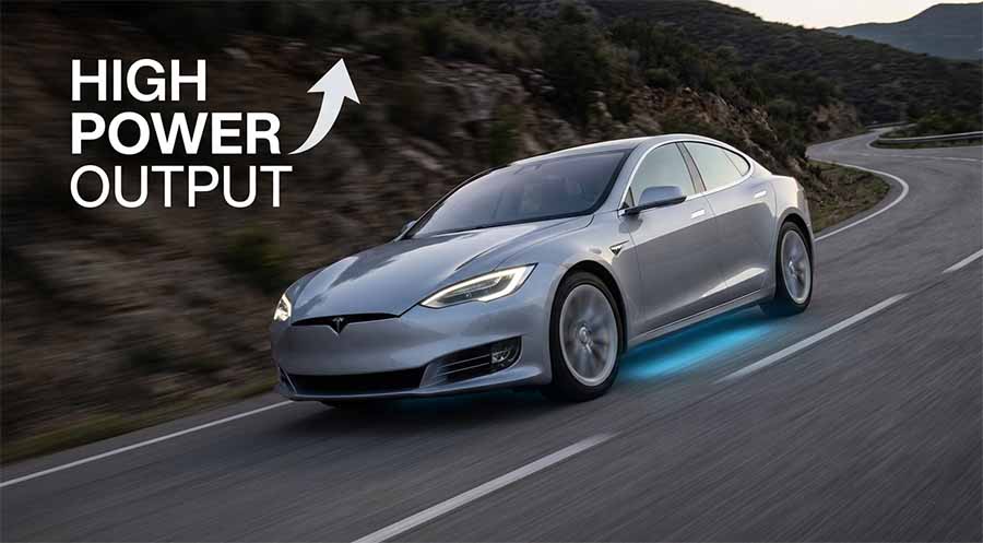 electric vehicle acceleration mountain road