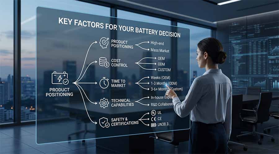 factors choosing battery solution