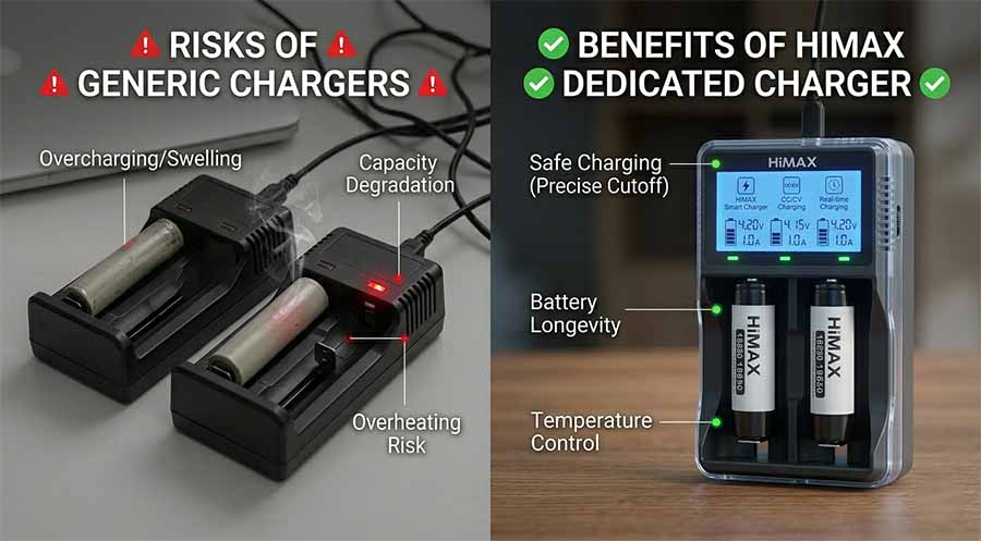 himax charger vs generic
