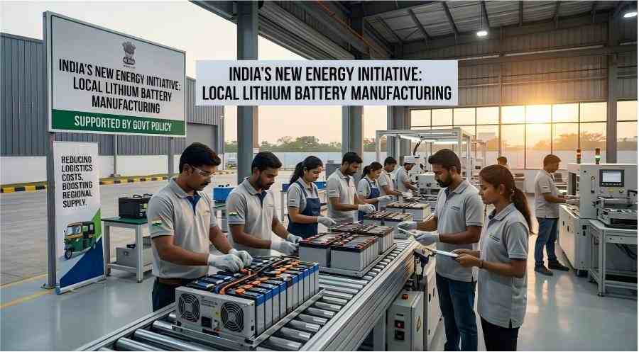 india lithium battery localization policy