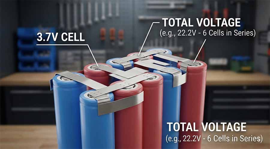 lithium ion battery pack architecture