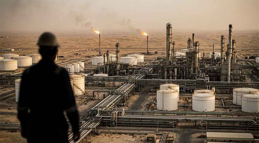 middle east oil refinery instability
