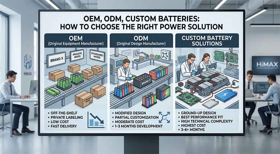 oem vs odm vs custom battery comparison thumbnail