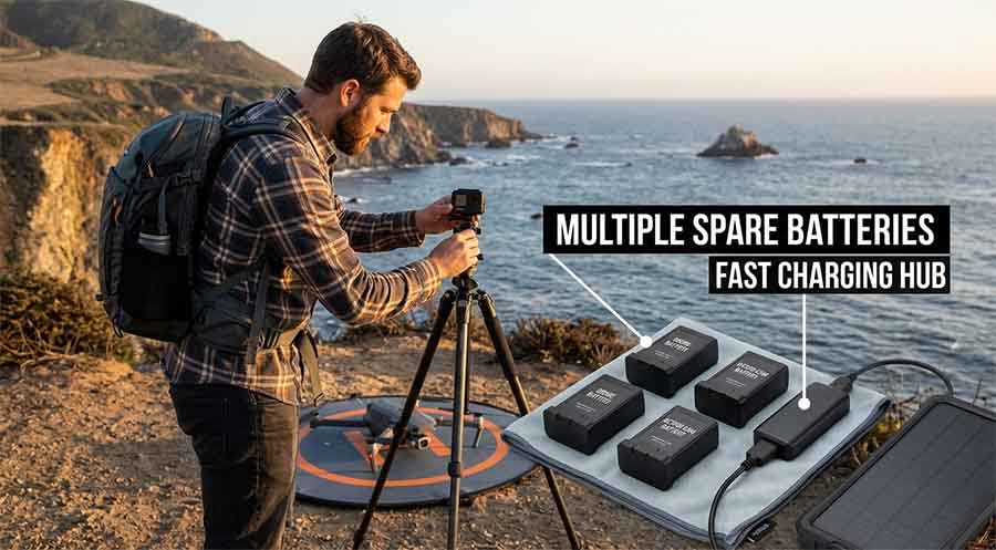 outdoor creator drone batteries