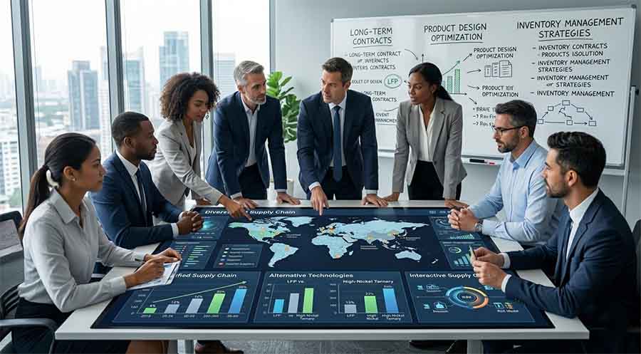 strategic business response battery volatility