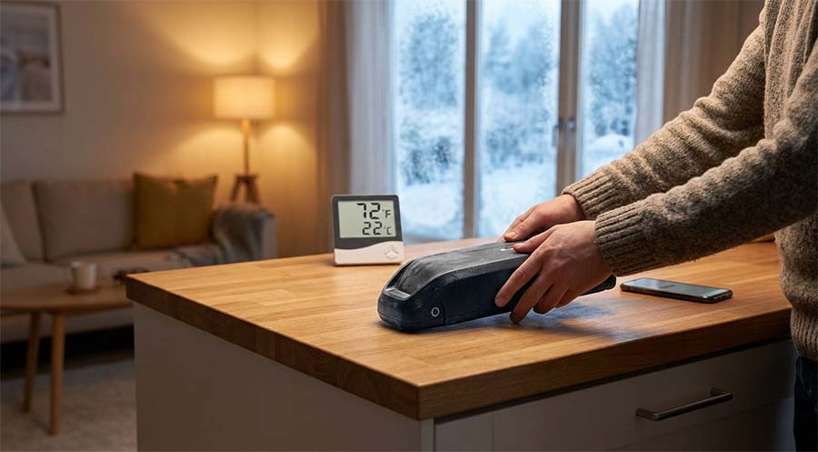 warming up battery before charging