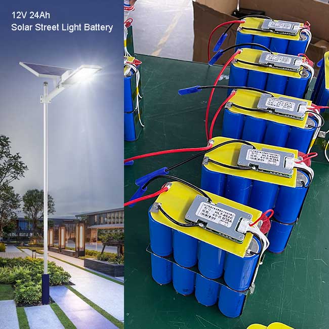 12V Solar Street Light Battery