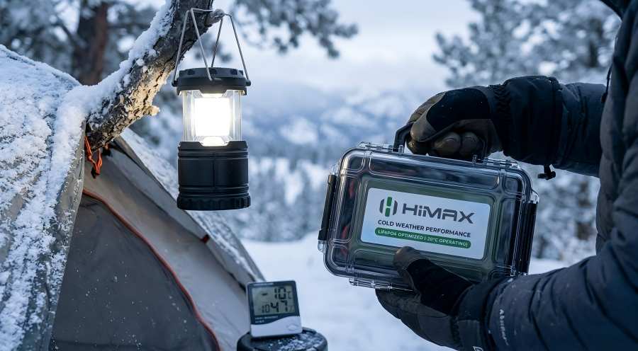 Cold Weather Camping Lantern Battery Performance