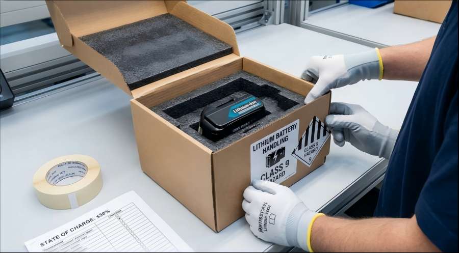 compliant un certified battery packaging