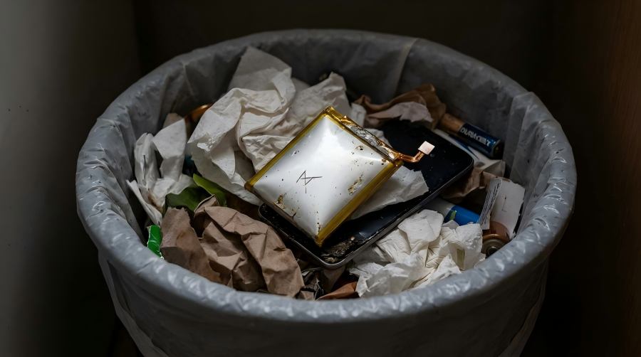 damaged lithium ion battery risks