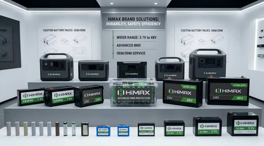 Himax Premium Camping Battery Solutions Showcase