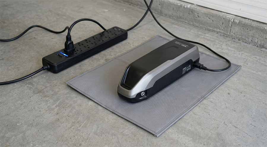 safe lithium battery charging setup non flammable