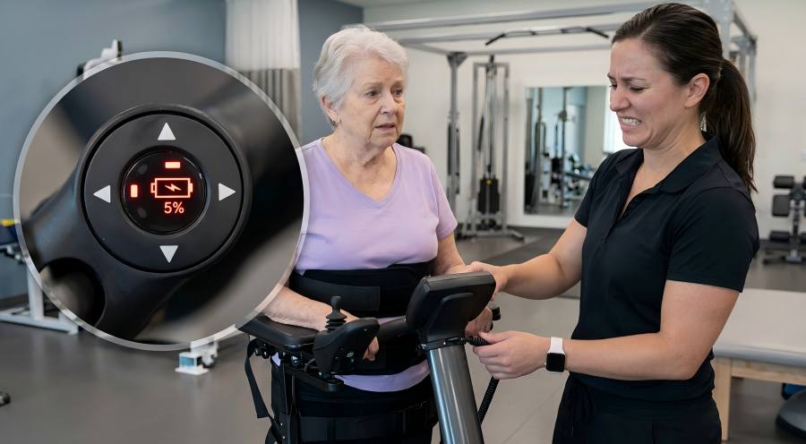 Standing Frame Battery Frustration