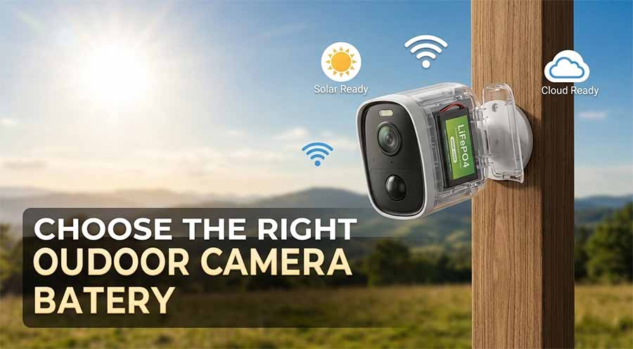 Why Battery Choice Matters For Outdoor Cameras