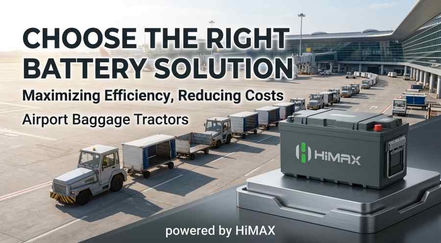 Airport Baggage Tractor Battery Solution Buying Guide