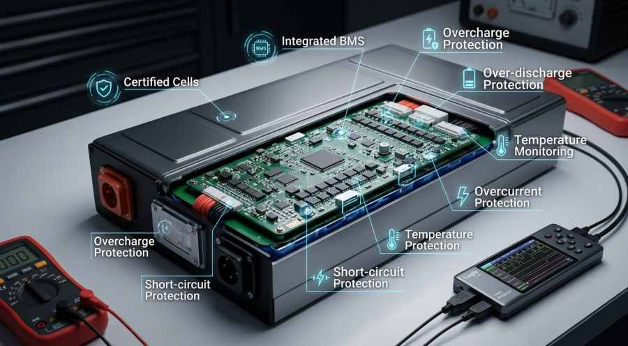 Battery Safety Management System