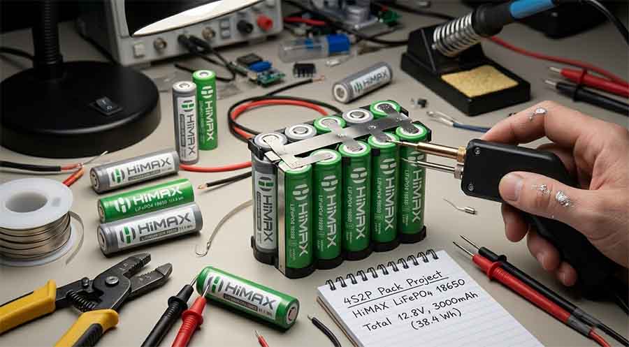 Diy 18650 Battery Pack Construction