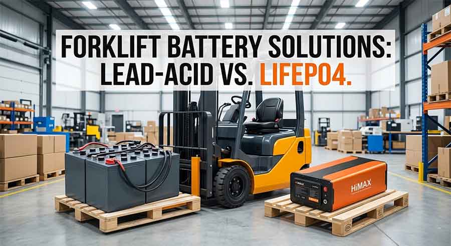 Forklift Battery Solutions Lead Acid Vs Lifepo4