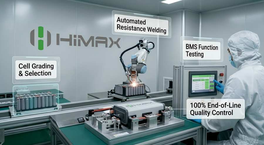 Himax Battery Manufacturing Quality Control