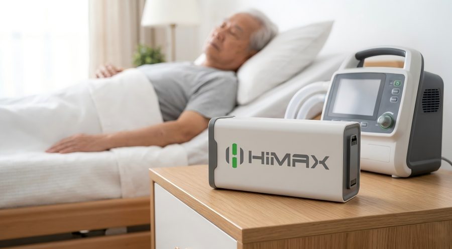 Himax Ventilator Battery Overview