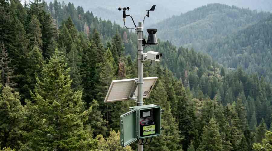 Remote Forest Monitoring Station