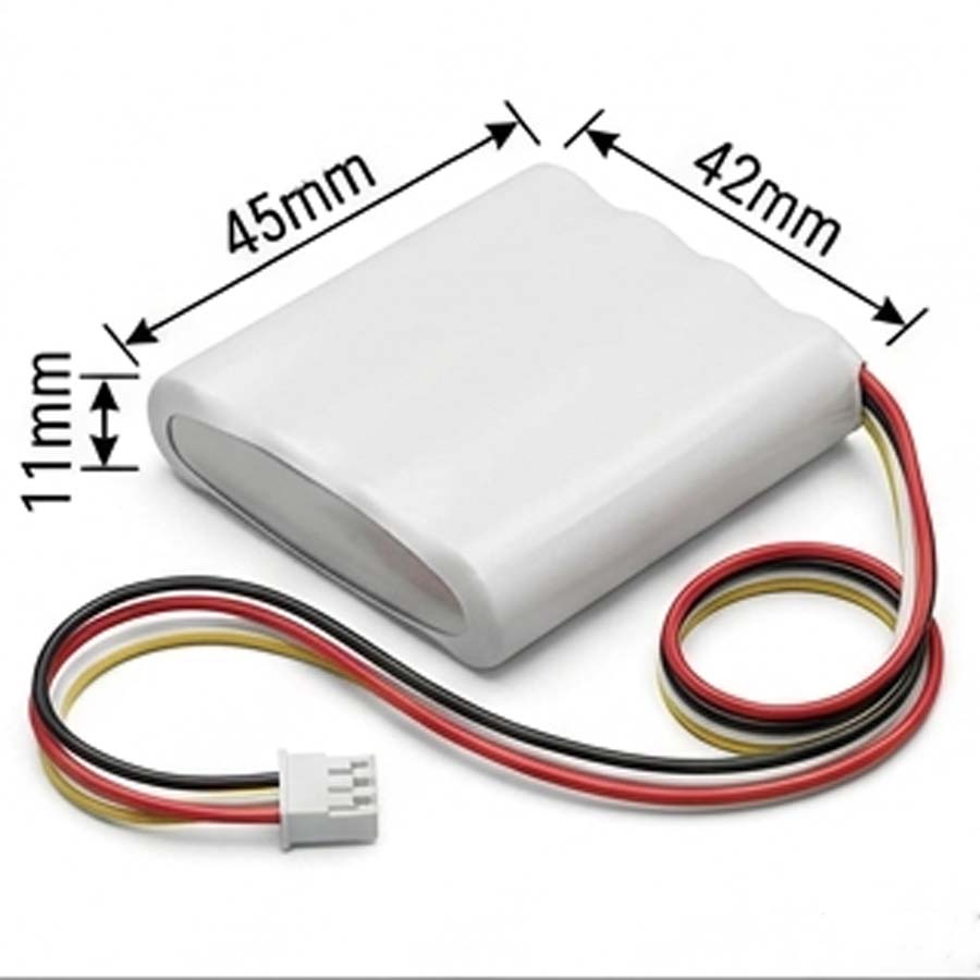 HIMAX 4.8V 900mAh NiMH Medical Battery Pack for FES Devices