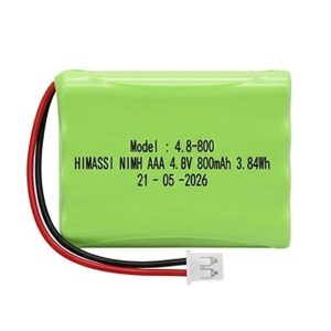4.8V 800Mah Nimh Battery Pack For Rfid Smart Door Lock