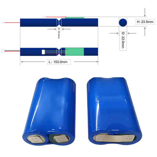 Lithium-ion-inr21700-50E-2S1P-7.2V-5Ah