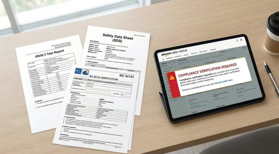 Amazon Seller Lithium Battery Compliance Documentation