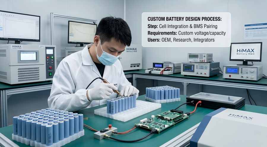 Custom Battery Design Rd