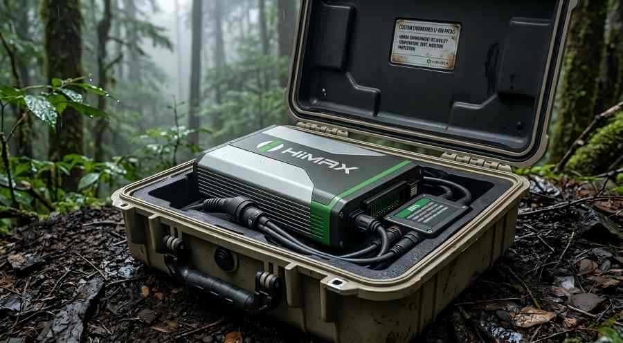 Custom Himax Battery Pack Rugged Environment