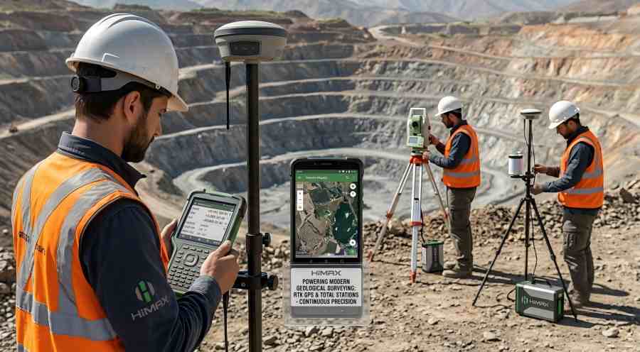 Himax Battery Powering Rtk Gps Survey