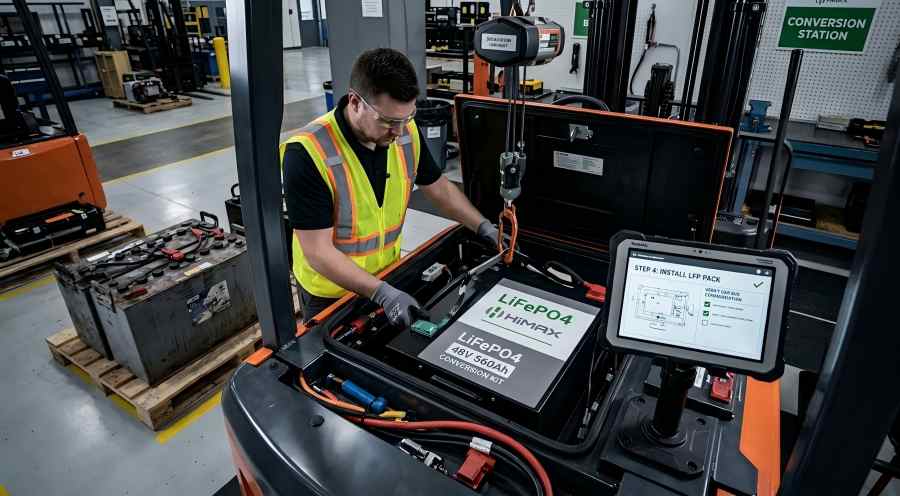 Lead Acid To Lfp Battery Conversion
