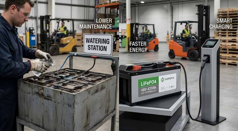Lead Acid Vs Lfp Comparison