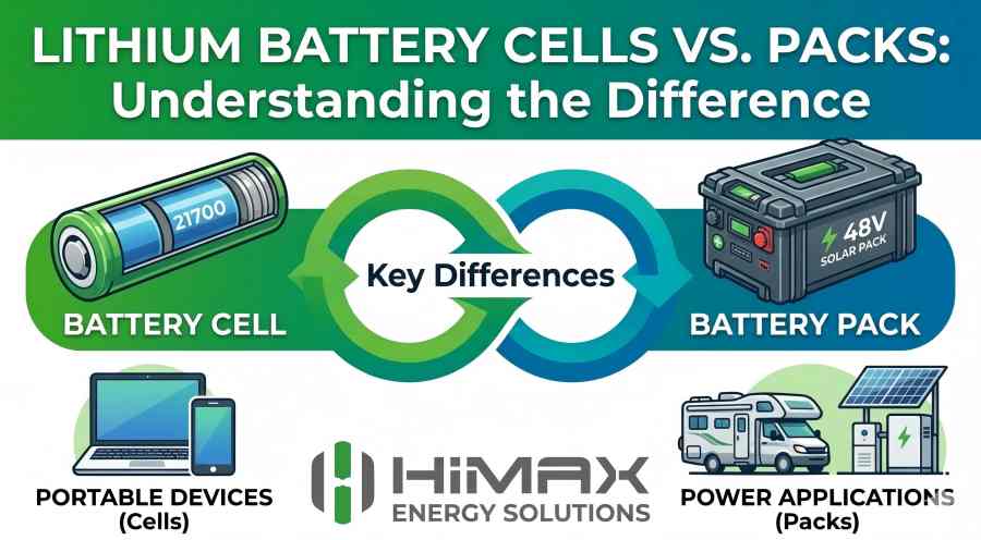 Lithium Battery Cells Vs Packs Thumbnail