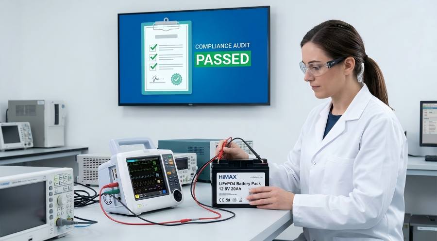 Medical Device Lifepo4 Battery Audit