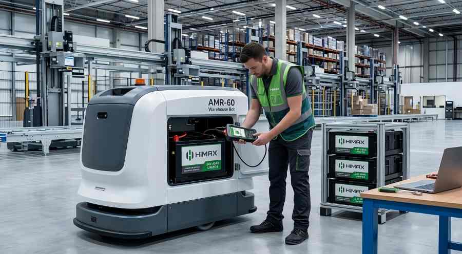 Warehouse Robotics Battery Integration And Testing