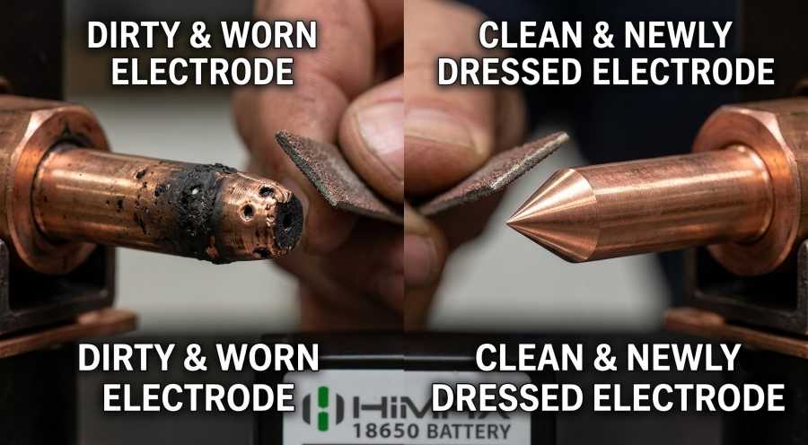 Welding Electrode Maintenance Comparison